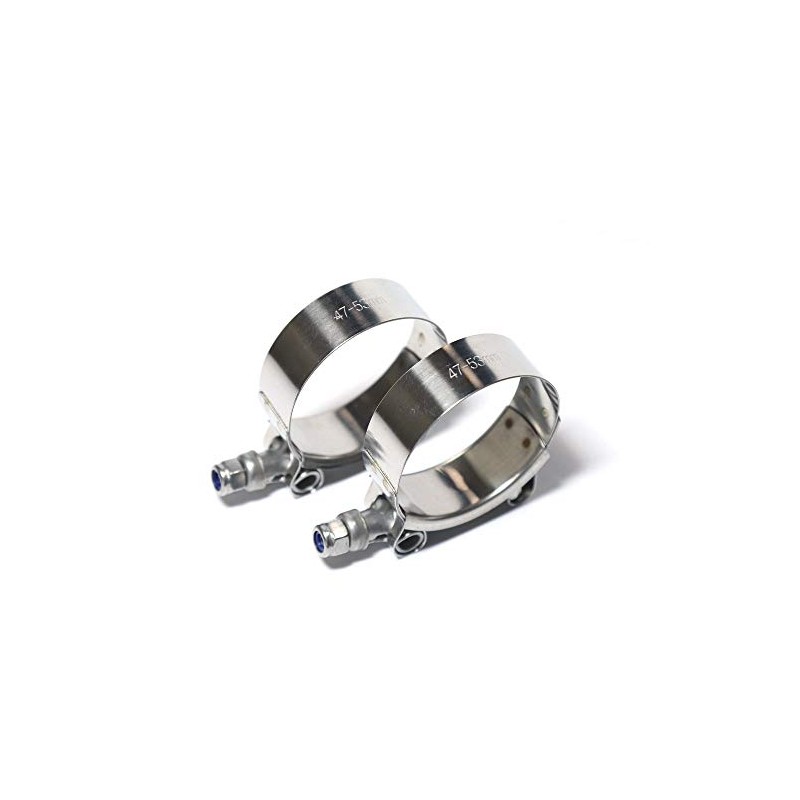 LTI-DIRECT Universal Size Range 1.8"-2" T Bolt Clamp 304 Stainless