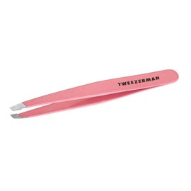 Tweezerman Exclusive Evening Blue Slant Tweezers - Hair Removal Tweezers Stainless Steel, Dusty Rose, 1 Piece / 트위저만 독점 이브닝 블루 슬랜트 핀셋 - 제모 핀셋 스테인리스 스틸, Dusty Rose, 1개