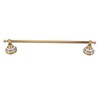 Towel Bar European Style Single Rod Hanging Bath Towel Holder