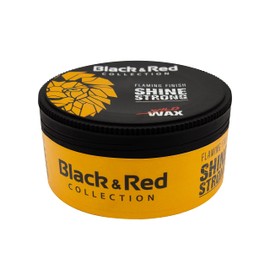 Shine Strong Wet Look Hair Wax 150ml - Black/Red