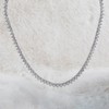 Kose Tennis Necklace 18K white/yellow Gold for Women and Men