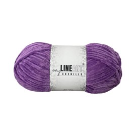 MyLineART - Hilo de terciopelo suave para tejer de chenilla, 100 gr, 120 m, Amigurumi