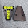 LAIESYA 4Pcs RV T Level Cross Check Levelers Bubble Levels