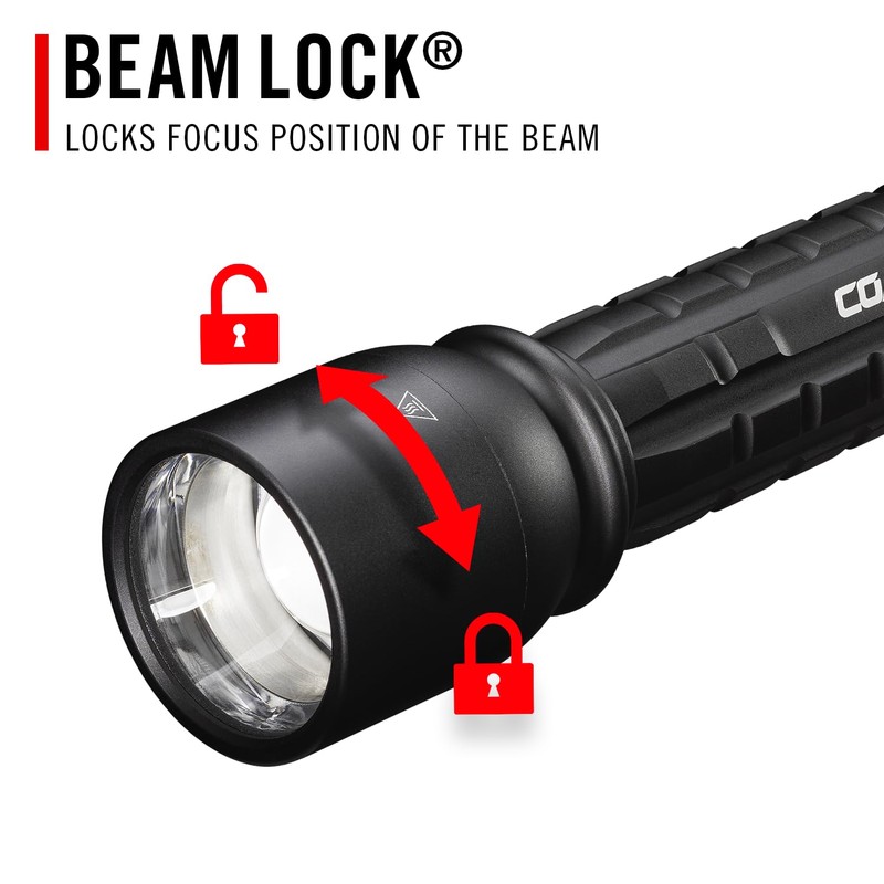 Coast XP14R 4500 Lumen USB-C Rechargeable LED Flashlight with Slide