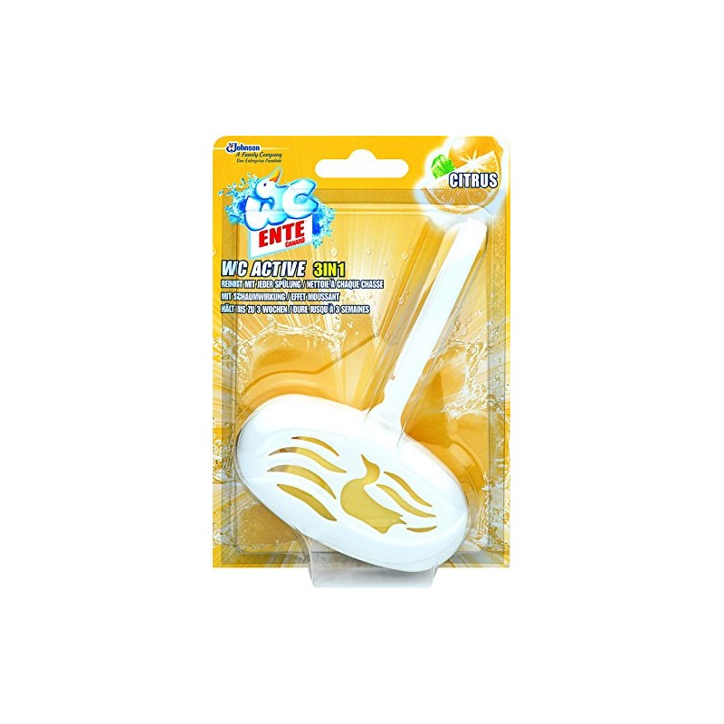 Toilet Duck Active 3in1 Original Citrus Pack of 6 x
