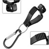 LUYING Glove Holder, One Side Carabiner Type, Glove Clip, Glove