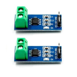 ACS712 Current Sensor ACS712ELCTR 5A/20A/30A for Arduino Raspberry Pi Current Sensor Analog Output (20A) Pack of 2