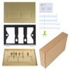 Toilet Flush Plate Kits, Toilet Dual Flush Button Replacement, Compatible