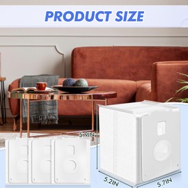 Teenyyou 16 Pack Vacuum Dust Bags Compatible with LG All-in-one Cordless Cleaner A939KBGS, A938KBGS, A937KGMS, and A949KTMS, Dirt Disposal Vacuum Replacement Bags Compatible with LG All-in-One Tower