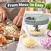 500 ml Manual Food Chopper for Kitchen Prep – Stainless
