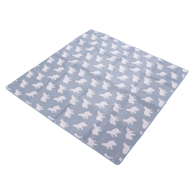 Waterproof Food Spill Mess Mat Portable Cute Cartoon Animal Pattern