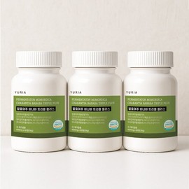 유리아 국산 발효 여주 바나바 트리플 플러스 3박스 600mg x 180정 6개월분 Yuria Domestic Fermented Bitter Melon Banaba Triple Plus 3 Boxes 600mg x 180 Tablets 6-Month Supply