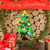 NUWIXMER DIY Felt Christmas Tree-3.5 FT Wall Felt Christmas Tree