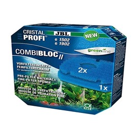 JBL CombiBloc II CristalProfi e15/1902, Set with pre-filter inserts and filter foam for filter CristalProfi e (02)