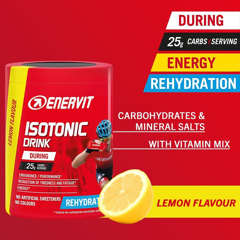 Enervit Sport Isotonic Drink (Lemon, 1x 420g)