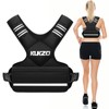 KUKZO Adjustable Weighted Vest Woman Men, 6-12lb Weight Vest with