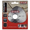 DRAAK Ceramic 115 mm Diamond Cutting Disc Wet & Dry