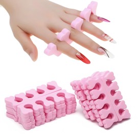 20 Pcs Toe Separators, Soft Foam Sponge Toe Separators, Foam Sponge Toe Separators Finger Dividers, Toenail Polish Painting Pedicure Sponge Separator Spreaders Dividers Pedicure Tools for Nail