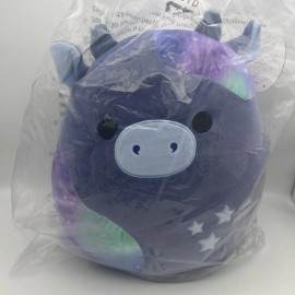 Squishmallows NWT Squishmallows 12" Rivka Navy Blue Cow With Celestial Stars Select Series