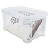 Advantus 40307 Super Stacker Storage Boxes, Hold 400 3 x