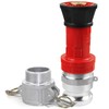 NOVINO Fire Hose Nozzle,2 inch NPSH Heavy-Duty Industrial Fire Hose