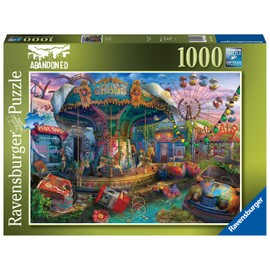 Ravensburger Abandoned Series: Gloomy Carnival - 1000 Piece Jigsaw Puzzle for Adults | Unique Softclick Technology | Premium Quality Material | Ideal for Family Fun Idea