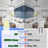 MAXvolador G9 LED Bulb Dimmable, Daylight White 6000K, 40W T4
