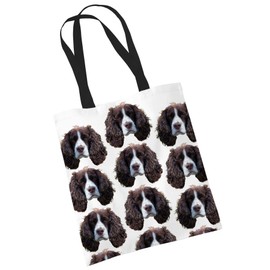 Springer Spaniel Tote Bag Gifts for Dog Lovers Print Bags with Dogs on