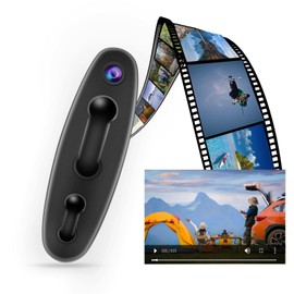 FUXGZ Mini Body Camera HD 1080P Video Recorder Nanny Cam with Motion Detection, Small Video-Only Camera Indoor Security Cam for Baby/Pet, No Audio