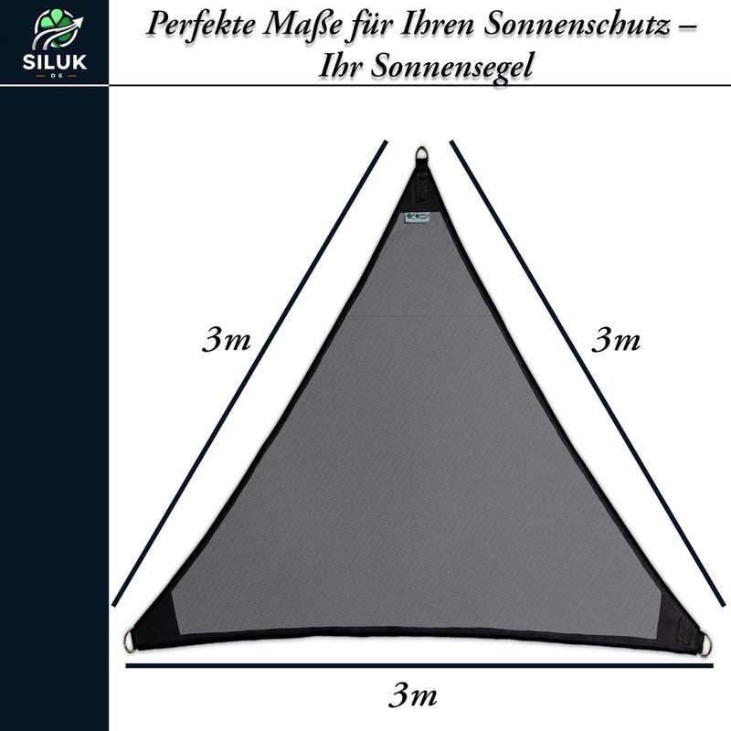 freigarten.de Awning Waterproof Sun Protection Garden with Attachments, Linen, 100%