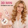 Auto Rotating Hair Curler - 4 Temperature and Timer Settings,