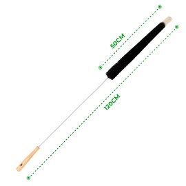 MaxxGoods Radiator Cleaning Brush Approx. 120 cm With Goat Hair Bristles