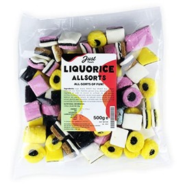Just Treats Liquorice Allsorts (500g Share Bag)