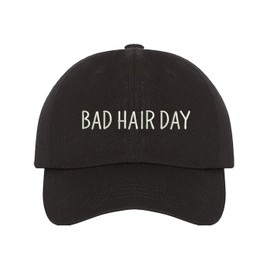 Prfcto Lifestyle Bad Hair Day Dad hat- Black Baseball Cap- Unisex