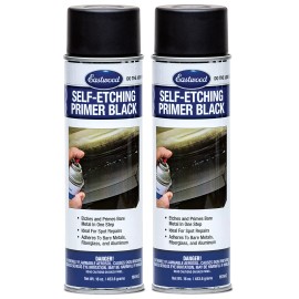 Eastwood Self Etching Black Primer 16 Ounce Aerosol 2 Pack