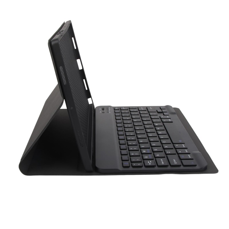 Tablet Keyboard Case Magnetic Black Detachable Trackpad TPU Case with