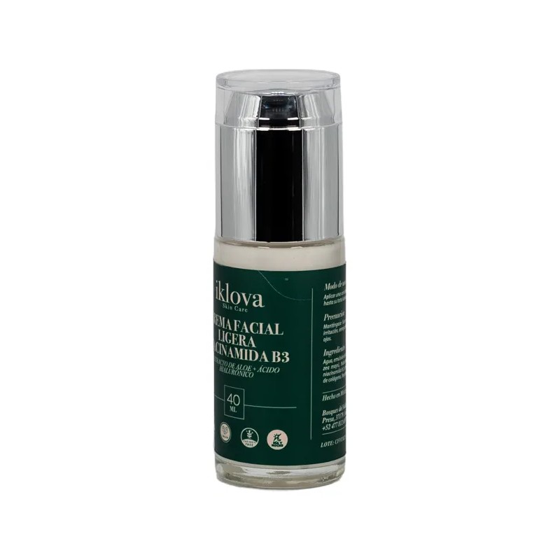 Crema Iklova Piel Sensible 40g Hidratación Profunda Piel Sensible Día/noche