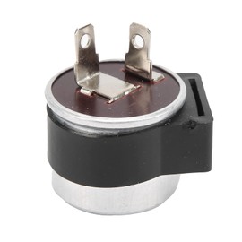 Yctze - Flasher Relay, 12V Motorcycle Turn Signal Flasher Relay 2 Pin Mechanical Turn Signal Indicator Relay for DT175 DT360 DT400 GT80 DT10 (without Buzzer)