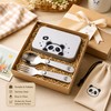 Portable Folding Cutlery Set for Kids – 3-Piece Stainless Steel