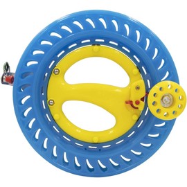 9KM DWLIFE Professional Kite String Reel 8.7inch(Dia) Ball Bearing Lockable Winder Smooth Rotation Tool for Delta Octopus Single Line Kite Flying Accessories for Kids Adults