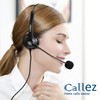 Telephone Headset 2.5 mm with Microphone Noise Cancelling, Cordless Landline