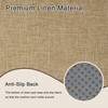 OVOV Chair Cushions for Dining Chairs Set of 4 Beige