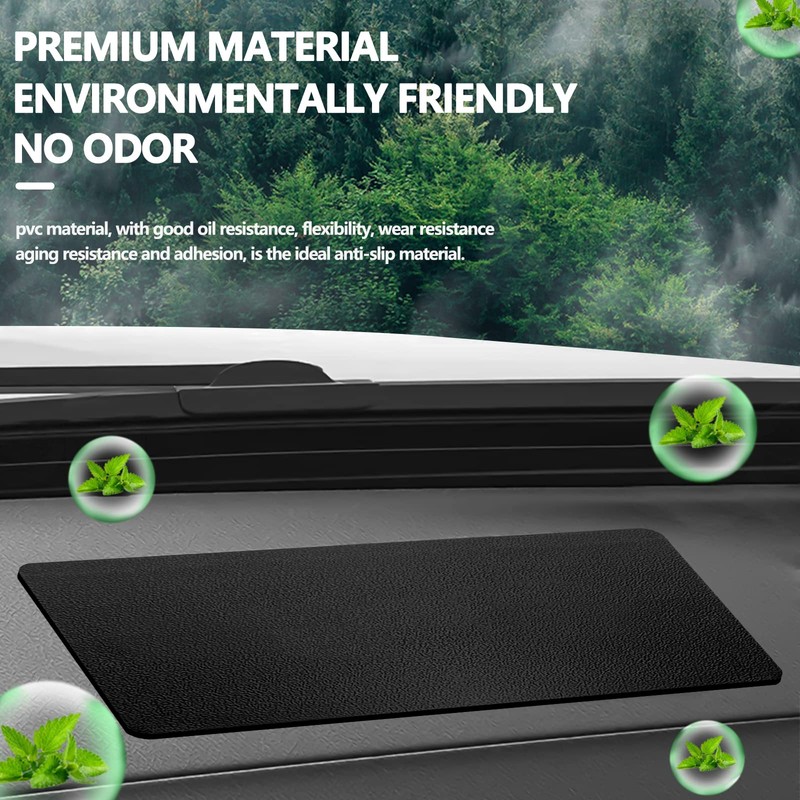 xbrtaia Dashboard mat Rubber Non-Slip mat, 15.7"x7.8" Large Size car
