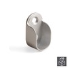 Emuca 7060825 Lateral Support for Oval Wardrobe Hanging Rod, Metallic