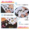 Copeflap Stencil Sheet Flower Stencil Animal Illustration Notebook Size Drawing
