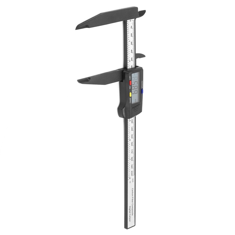 200mm Carbon Electric Digital Caliper Ruler with Large LCD Screen