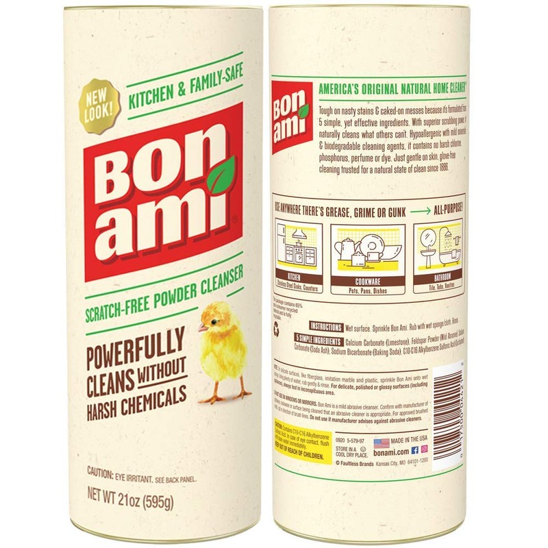 BON AMI Powder Cleanser -21oz (Pack of 3)