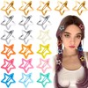 Joez Wonderful 20 Pcs Star Hair Clips, Metal Snap Hair