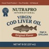 Virgin Cod Liver Oil - 8 Fl oz Natural, Wild