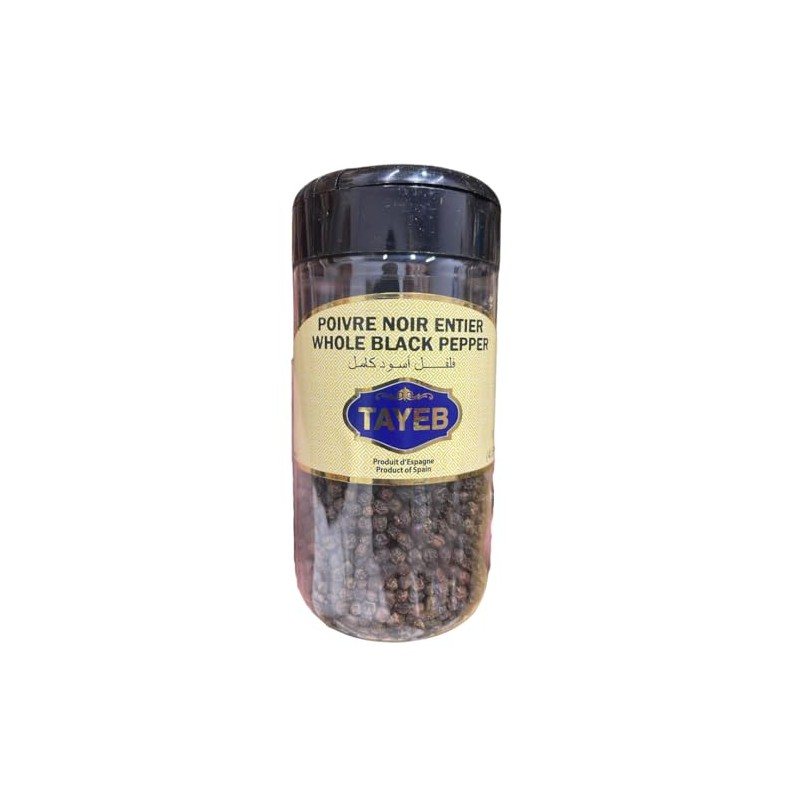 Tayeb Whole Black Pepper 130 Gr